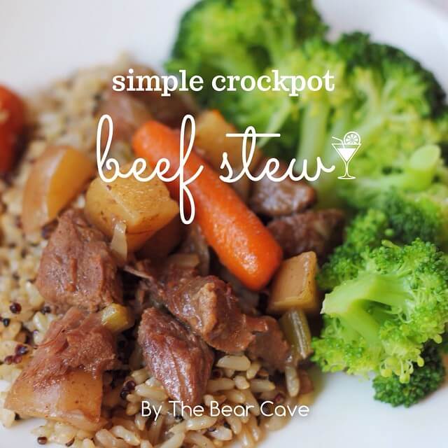 Simple Crockpot Beef Stew