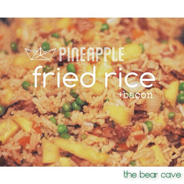 Pineapple Fried Rice with Bacon – Fast and Delicious