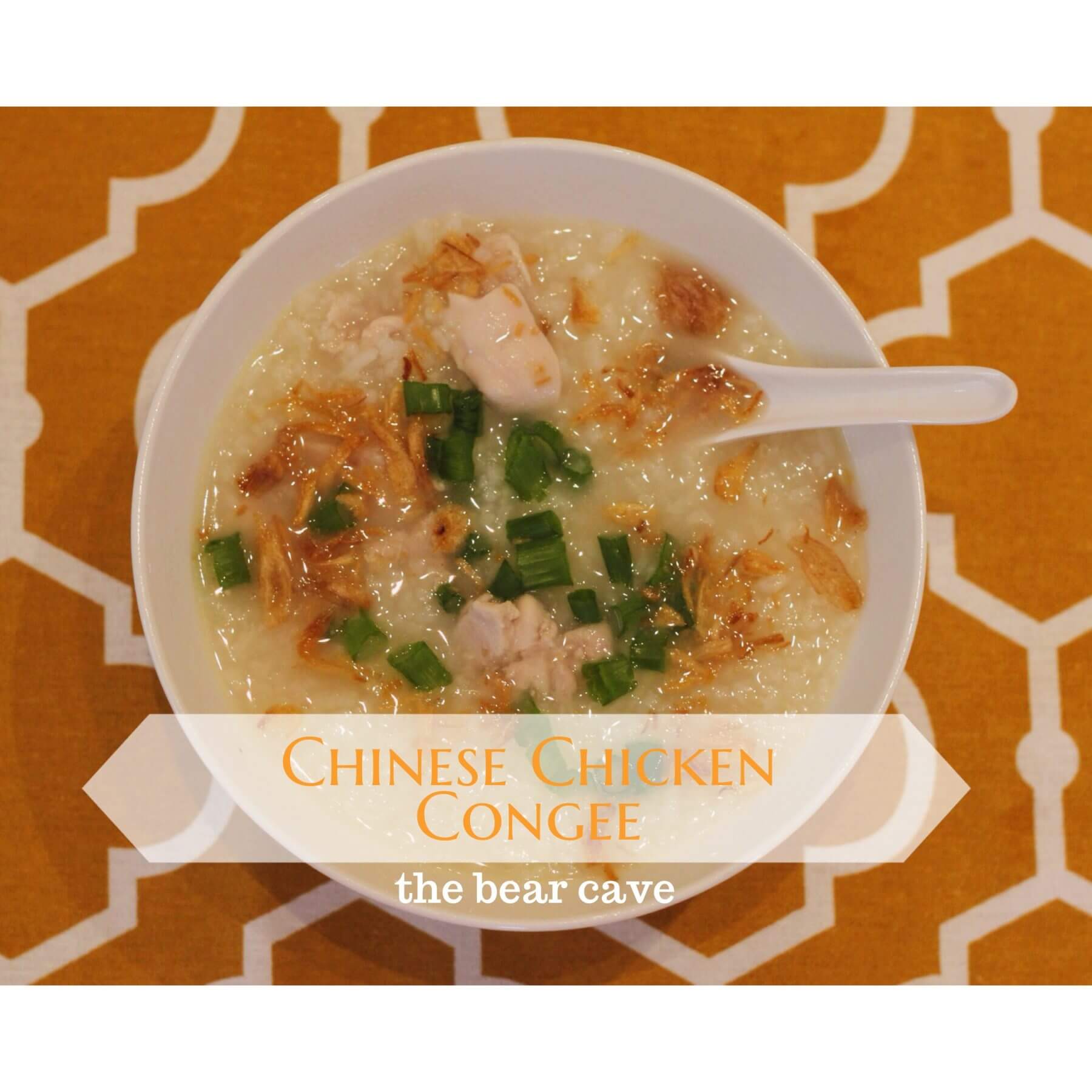 Simple Chicken Congee — The Journey Home Family