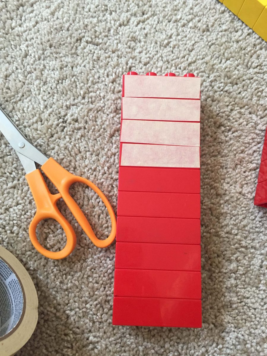Cutting and Labeling the Lego Books of the Bible
